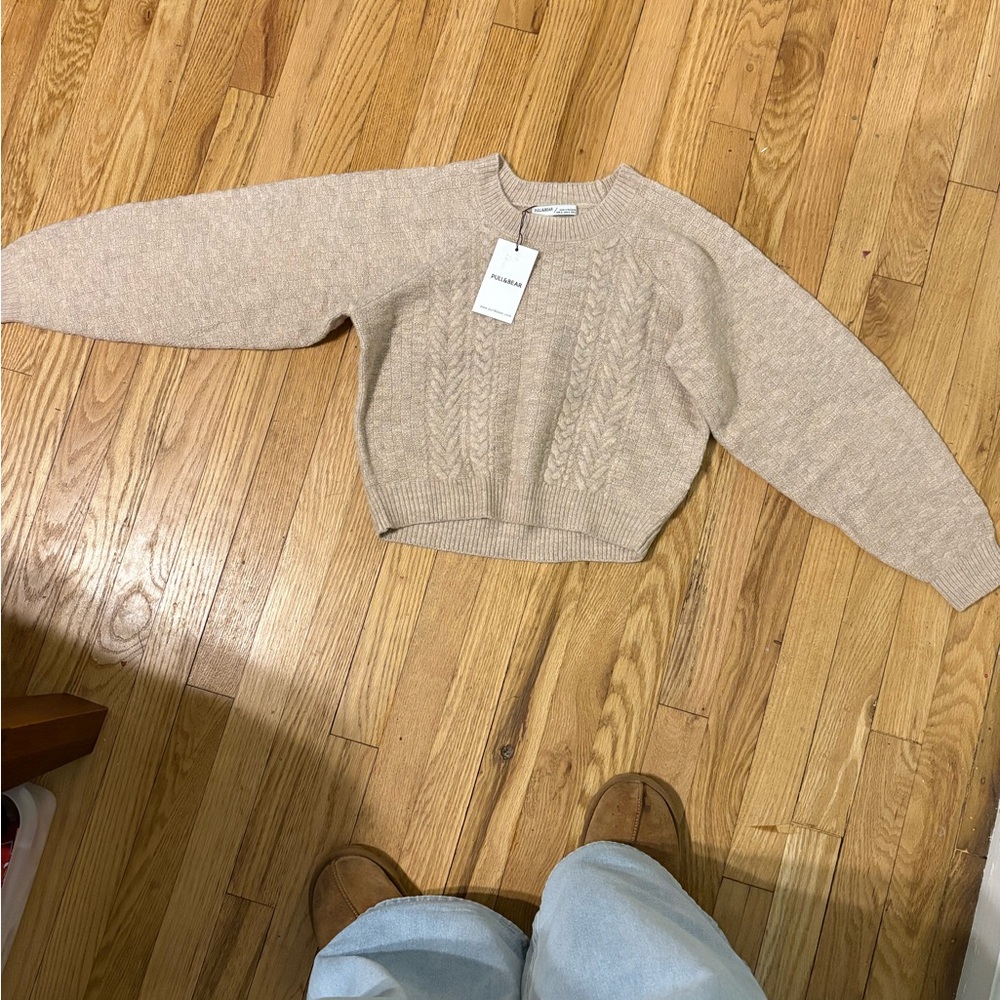 Oatmeal Sweater size L